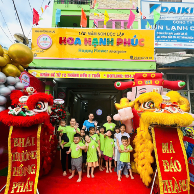 Trường Mầm Non Hoa Hạnh Phúc – Nơi Ươm Mầm Yêu Thương Và Tài Năng Cho Bé